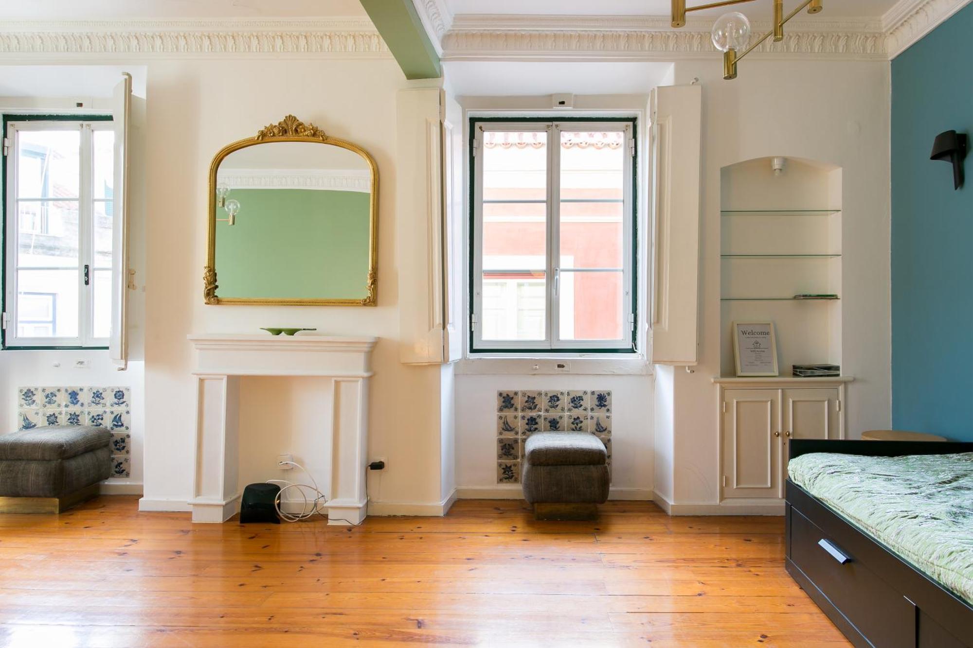 Spacious&bright 2 Bedroom Apartment, Historical Center, Madragoa Apartamento *